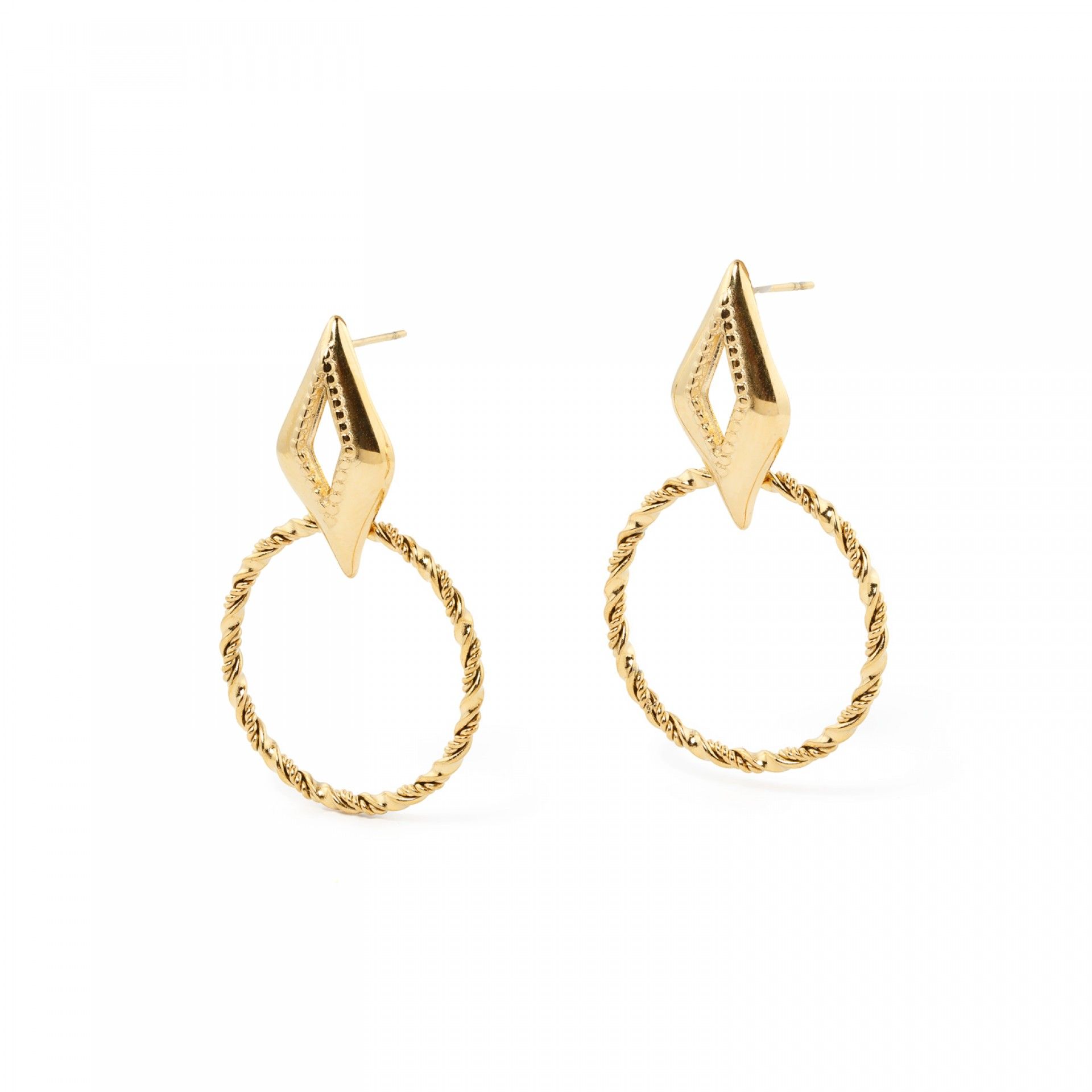 BRINCOS AÇO CÍRCULO