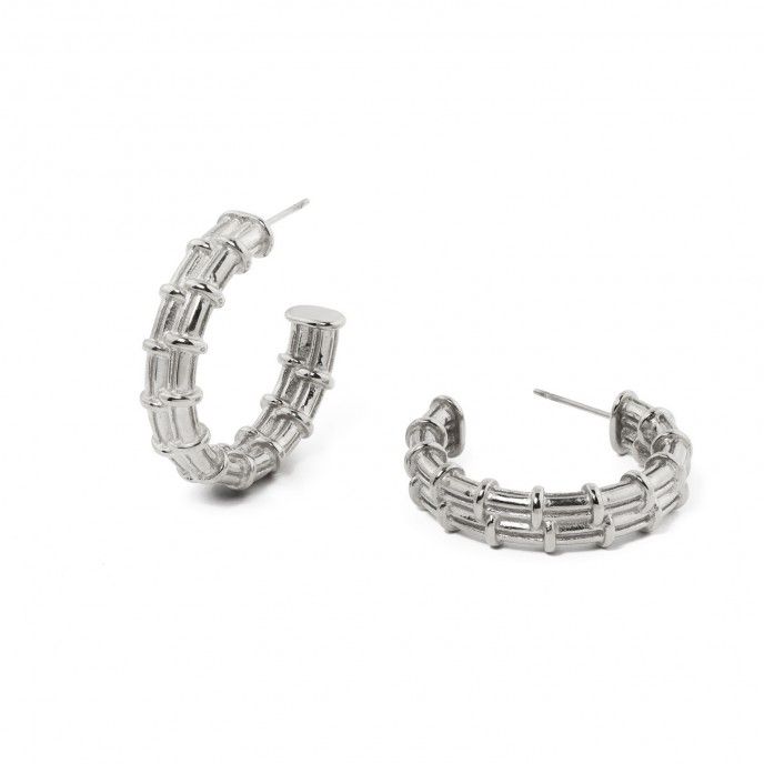 STEEL STRIPES HOOPS