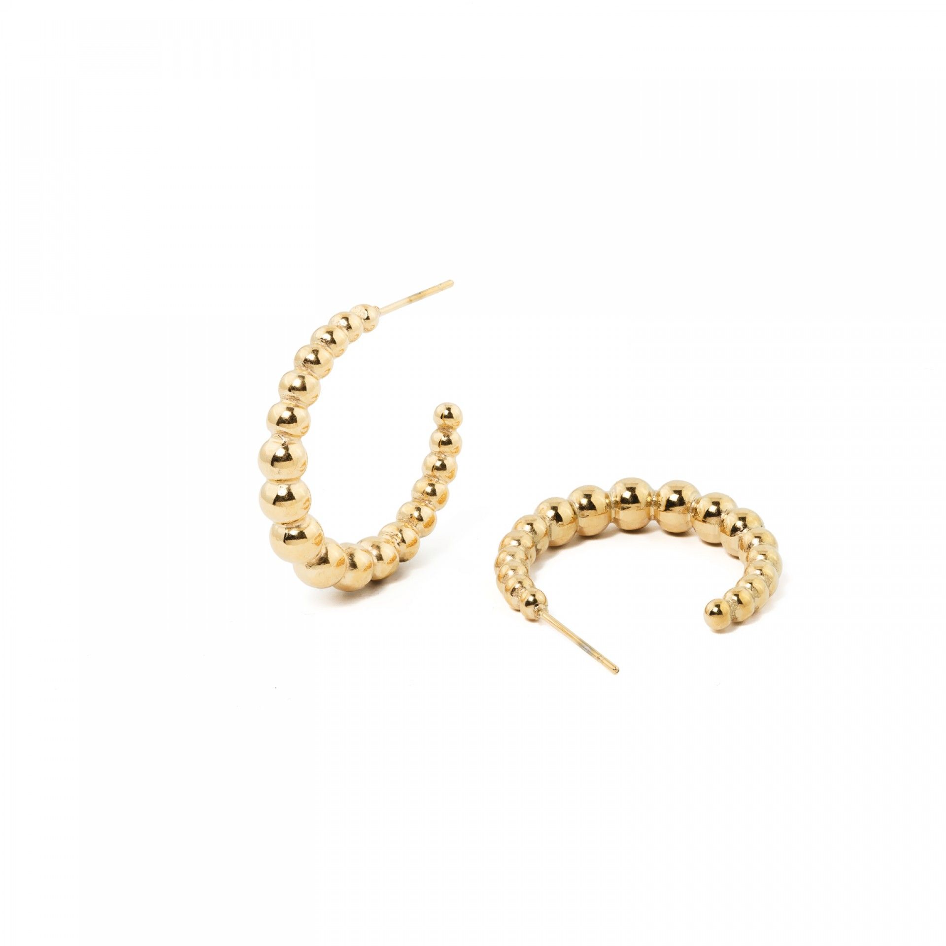 ARGOLAS AÇO BOLINHAS