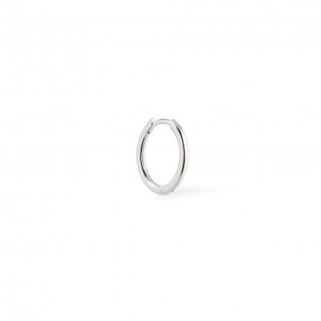 BASIC 1,3CM SILVER HOOP