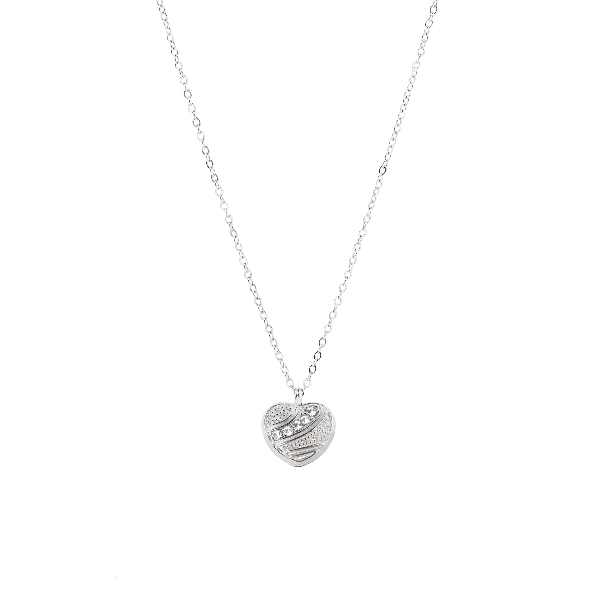 COLAR AÇO CORAÇÃO