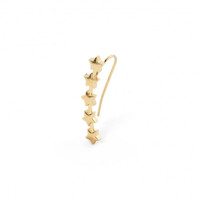 EAR CUFF ESTRELLAS DE ACERO