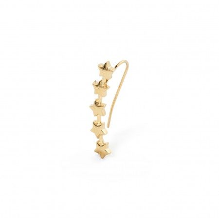 EAR CUFF ESTRELLAS DE ACERO