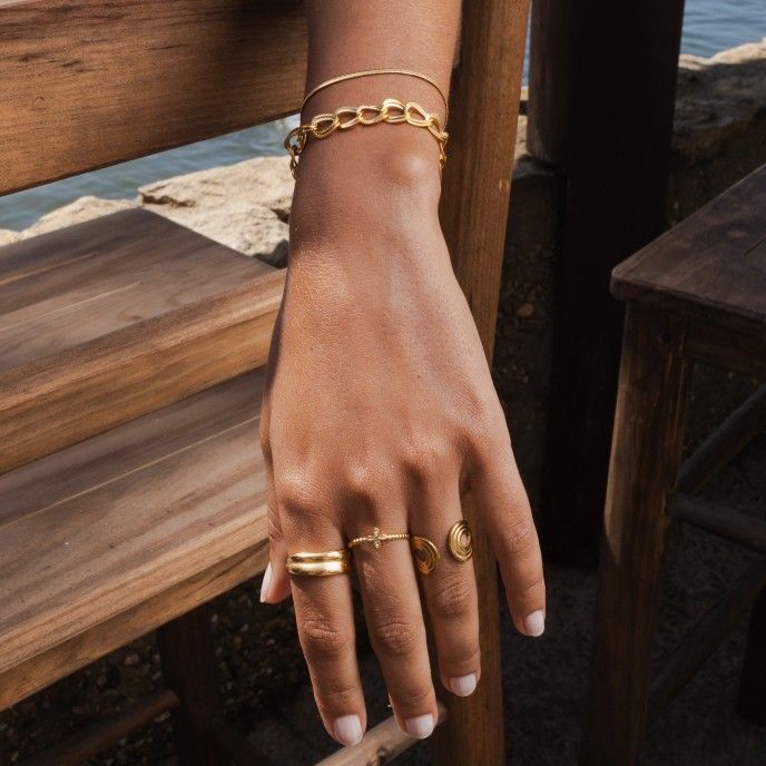 SNAKE STEEL BRACELET