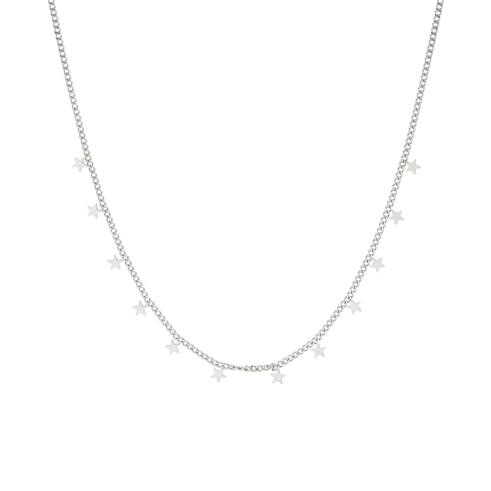 CHOKER AÇO ESTRELAS