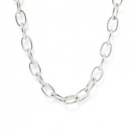 STEEL LINKS NECKLACE