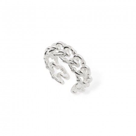 CHAIN SILVER RING