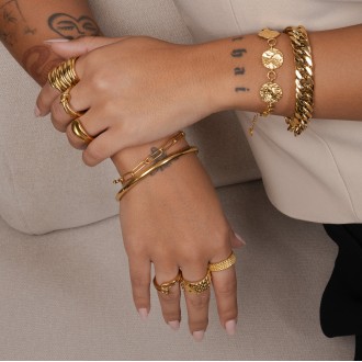 CIRCLE STEEL BRACELET