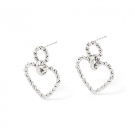 BRINCOS AÇO CORAÇÃO BRINCOS AÇO CORAÇÃO