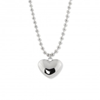 COLLAR DE ACERO CON CORAZ�N
