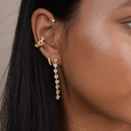 BASIC 1,3CM SILVER HOOP