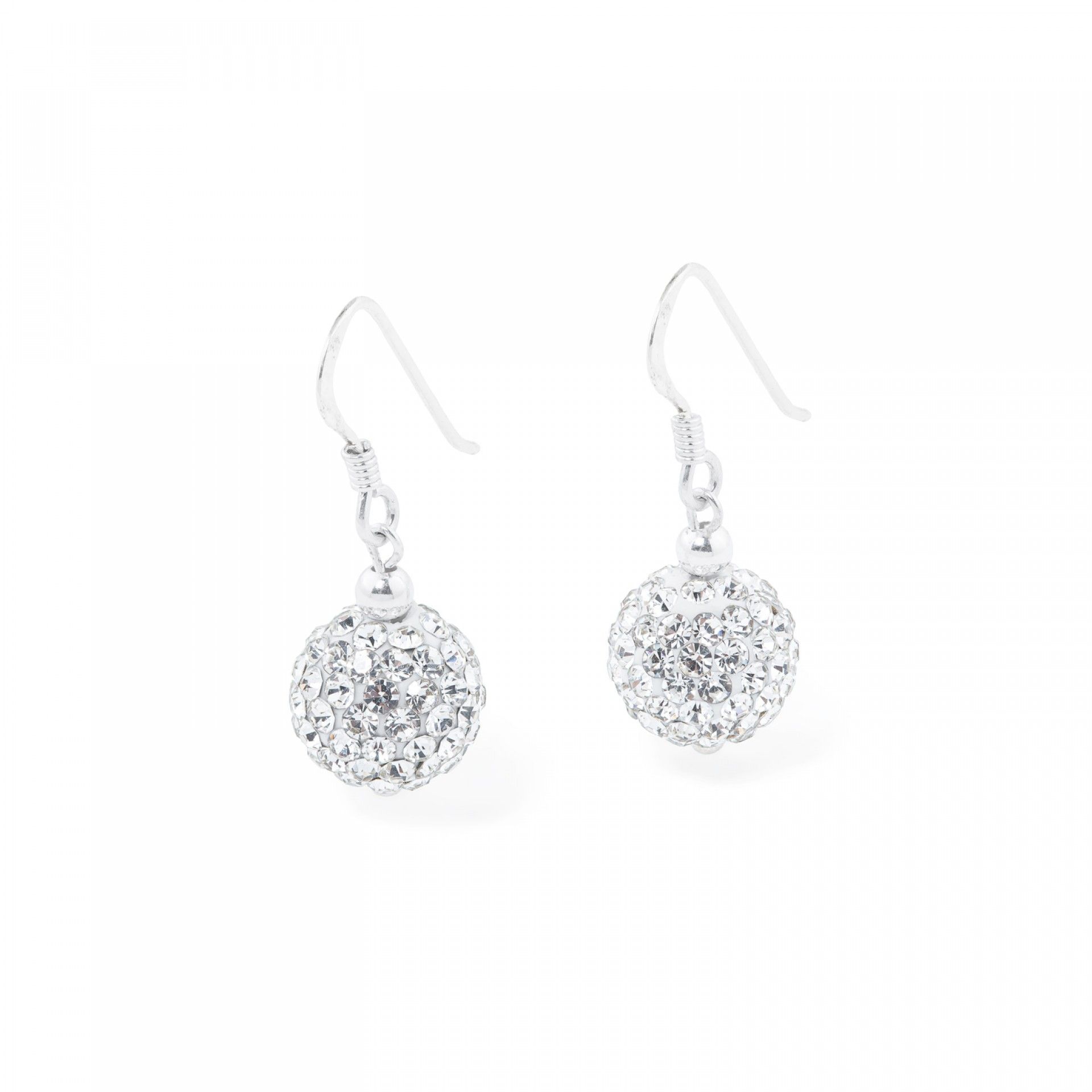 BRINCOS BOLA BRILHANTE