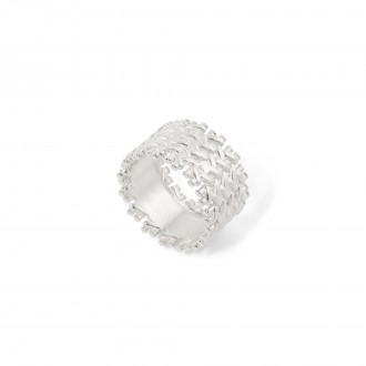 LARGE SILVER RING