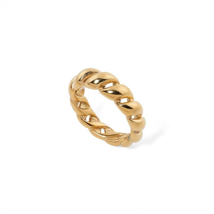 ANILLO TRENZADO DE ACERO