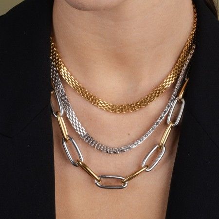 COLLAR ENLACES DE ACERO