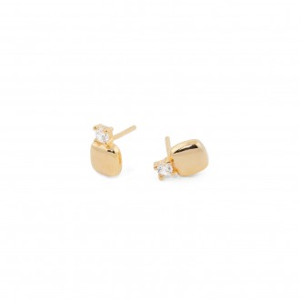 SILVER GEOMETRIC EARRINGS