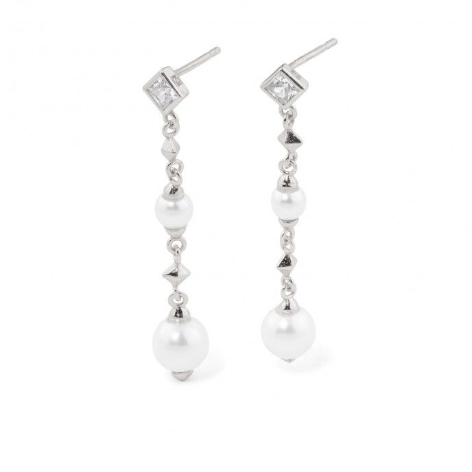 PENDIENTES CON PERLAS