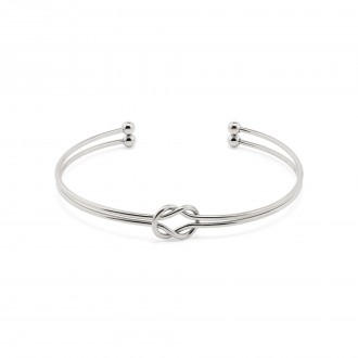 STEEL BRACELET WITH KNOT