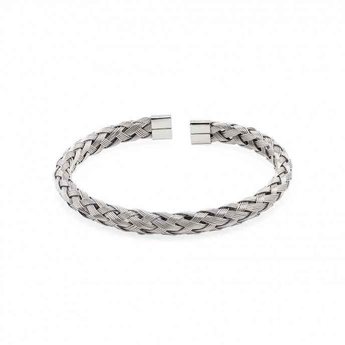 STEEL BRAID BRACELET