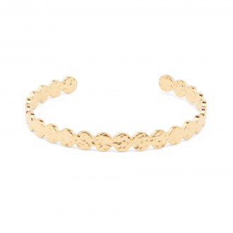 STEEL BRACELET WITH CIRCLES