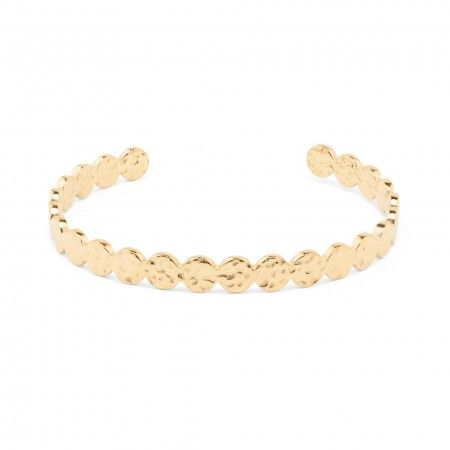 STEEL BRACELET WITH CIRCLES