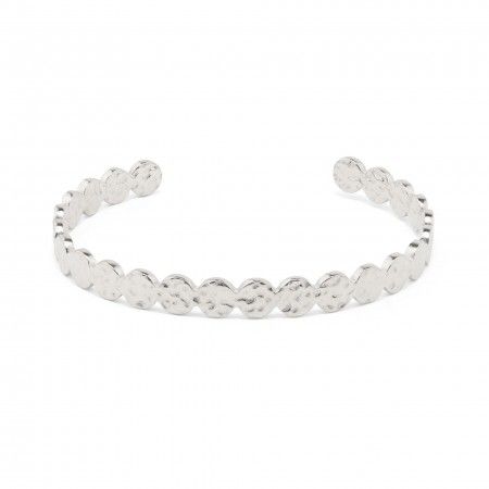 STEEL BRACELET WITH CIRCLES