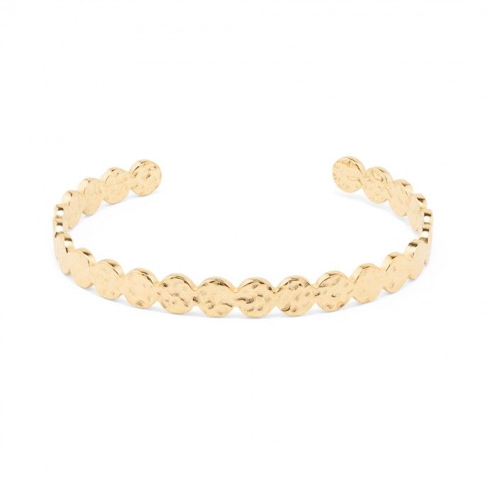 PULSERA DE ACERO CON CRCULOS