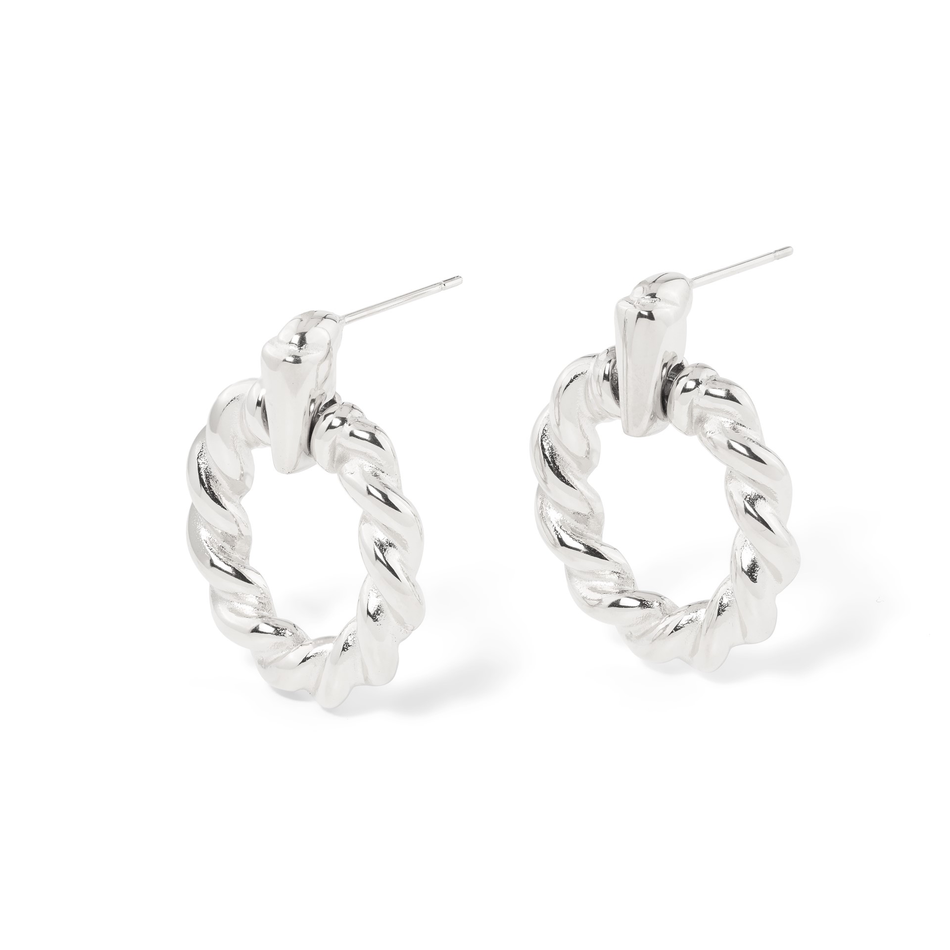 BRINCOS AÇO TORCIDOS