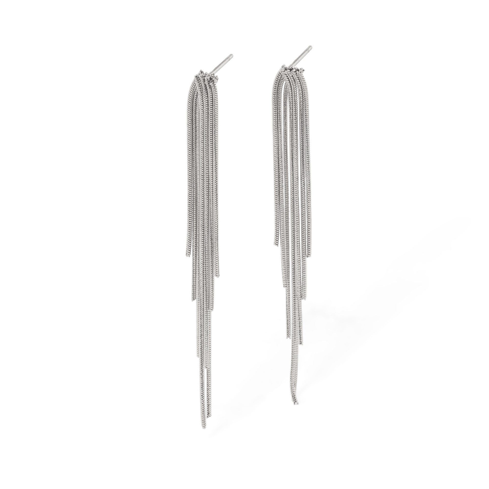 BRINCOS AÇO COMPRIDOS