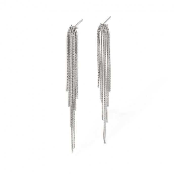PENDIENTES LARGOS DE ACERO