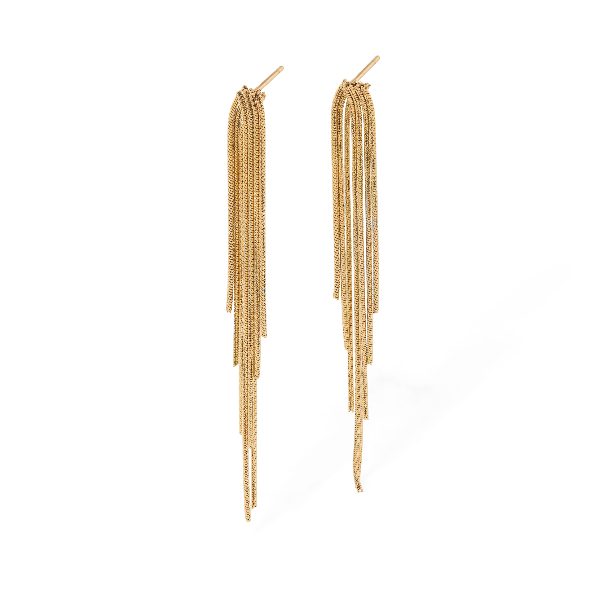 BRINCOS AÇO COMPRIDOS