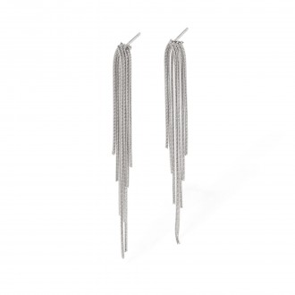 PENDIENTES LARGOS DE ACERO