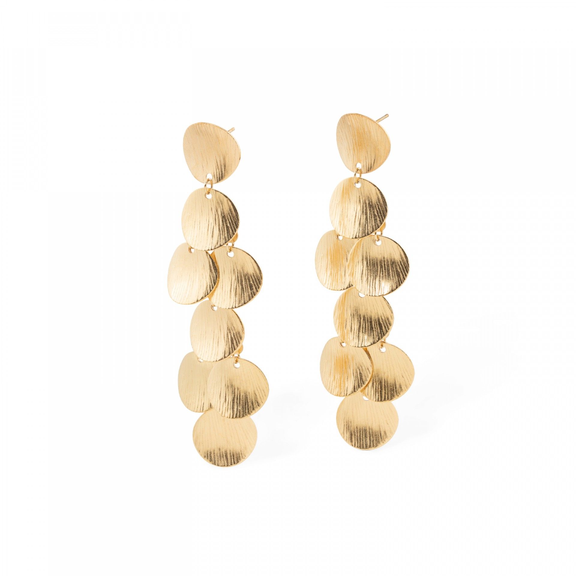 BRINCOS AÇO COMPRIDOS