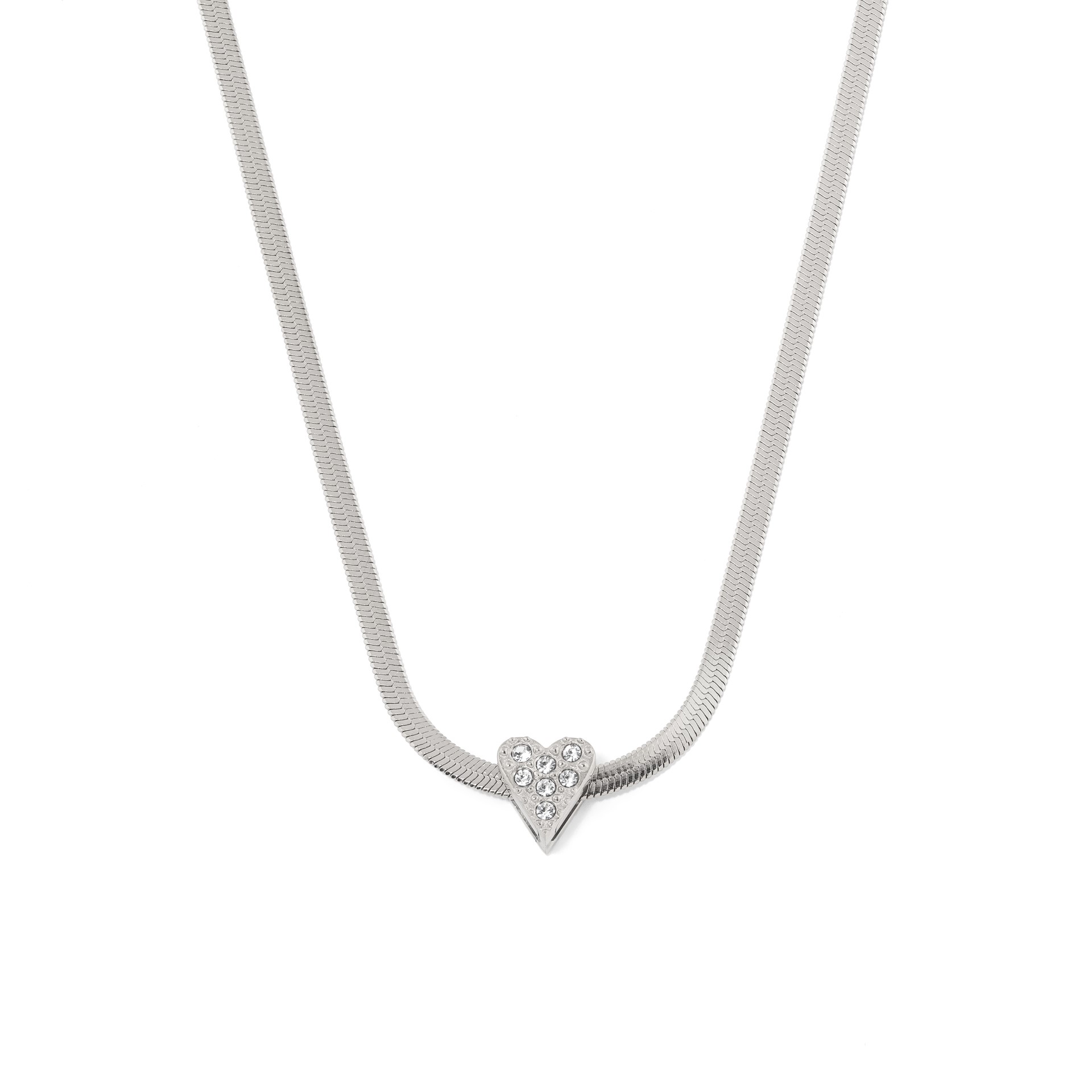 CHOKER AÇO CORAÇÃO