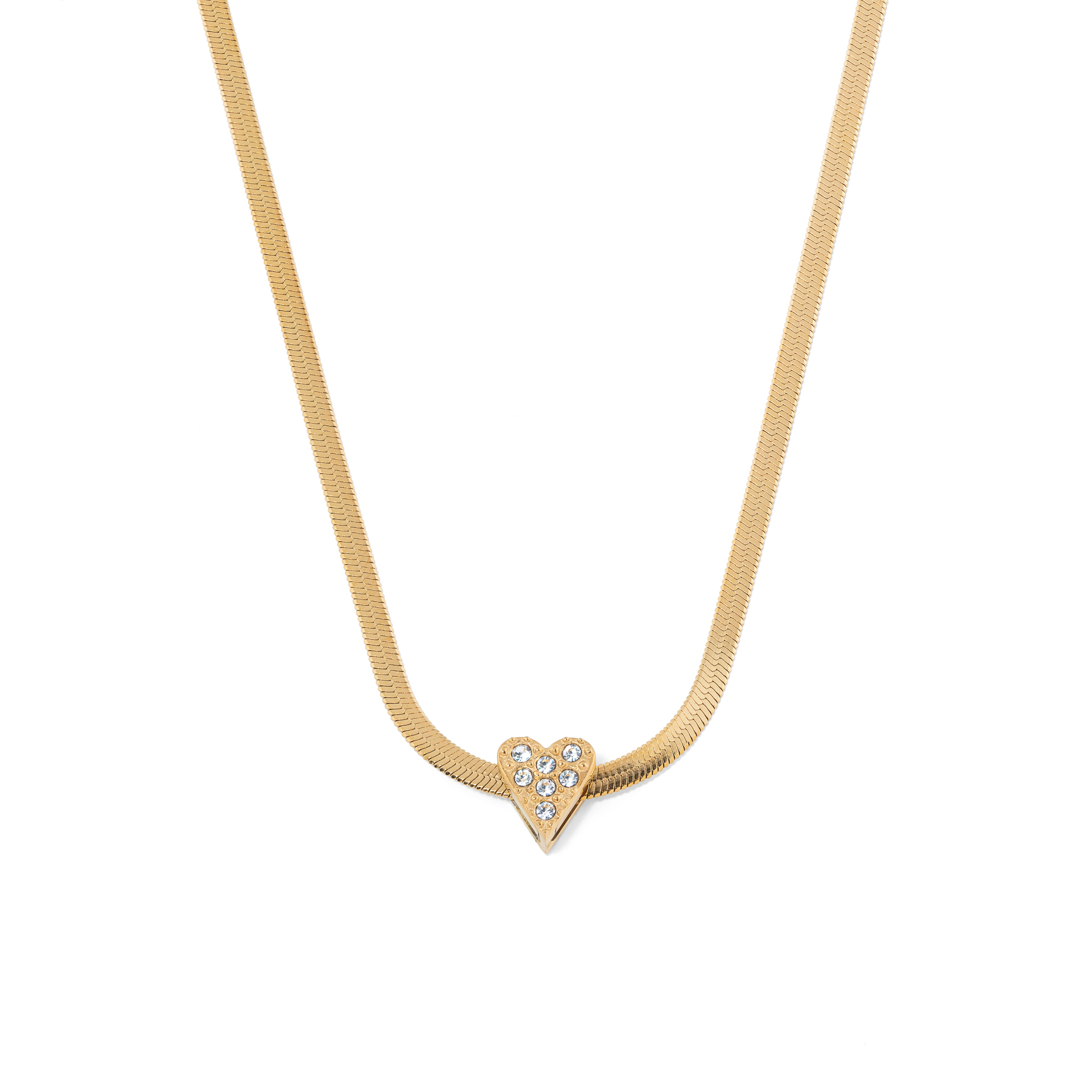 CHOKER AÇO CORAÇÃO