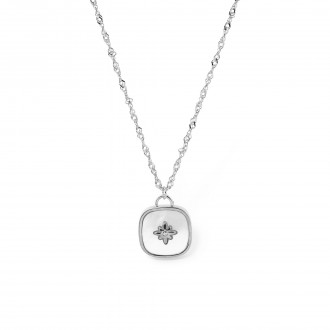 STEEL NECKLACE WITH STAR