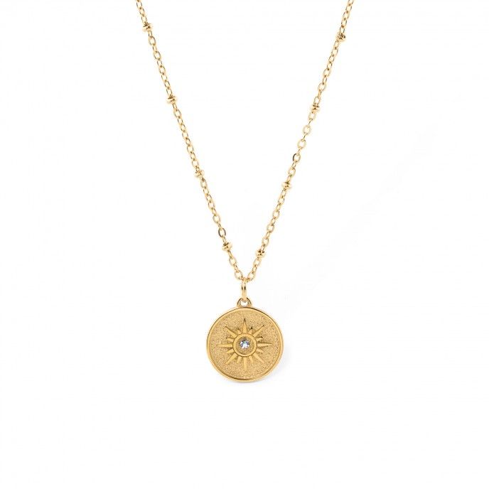 COLLAR SOL DE ACERO