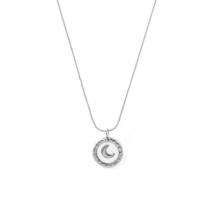 COLLAR LUNA DE ACERO