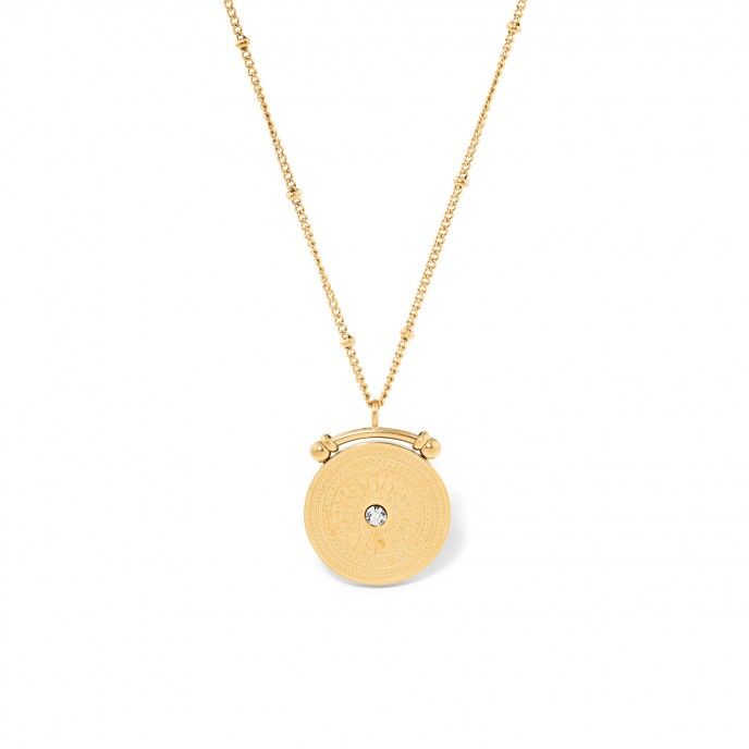 STEEL GEOMETRIC NECKLACE