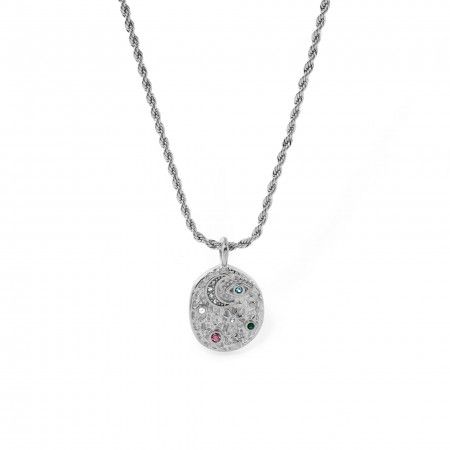 STEEL NIGHT NECKLACE