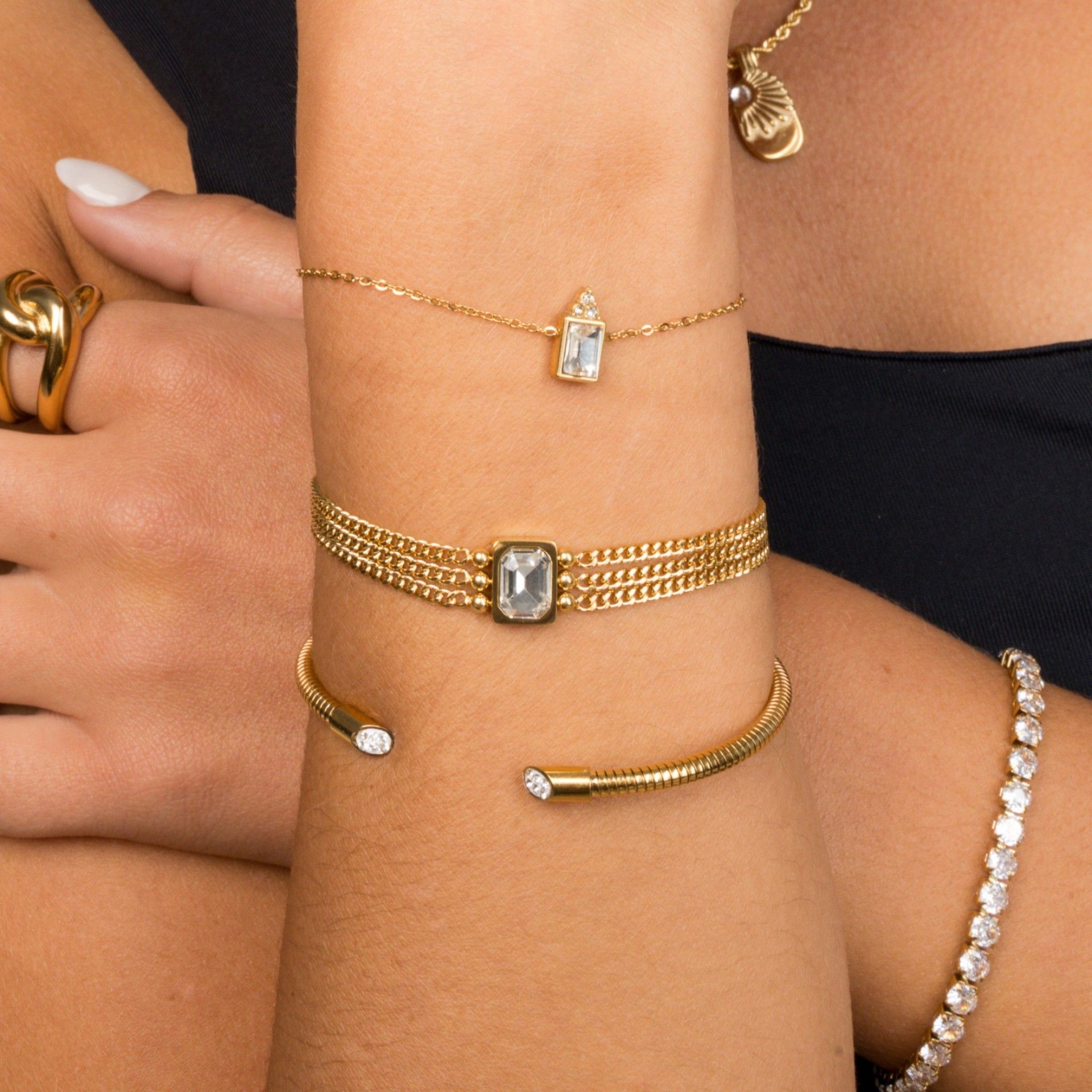 PULSEIRA AÇO BRILHANTE