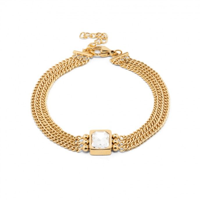 PULSERA DE ACERO CON CIRCONITA