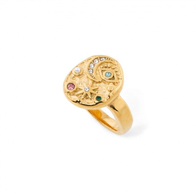 ANILLO NOCHE DE ACERO