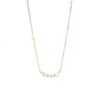 SILVER SHINY NECKLACE