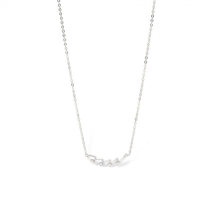 SILVER SHINY NECKLACE