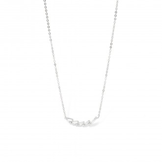 SILVER SHINY NECKLACE