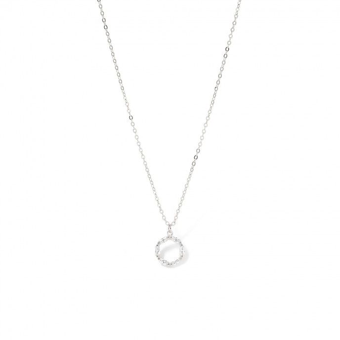 SILVER SHINY NECKLACE