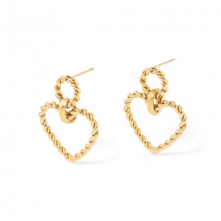 BRINCOS AÇO CORAÇÃO BRINCOS AÇO CORAÇÃO