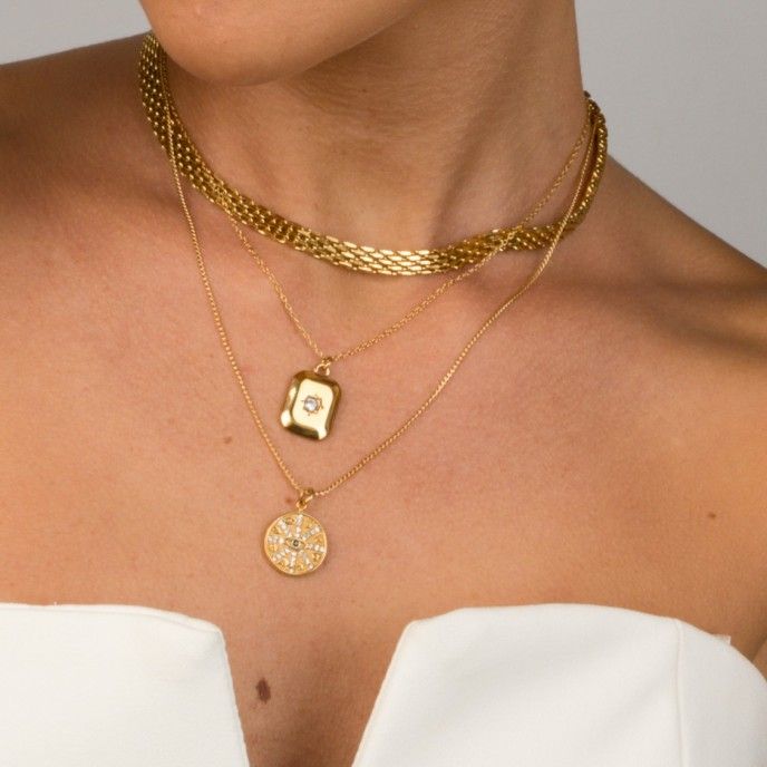 COLLAR DE ACERO ESTRELLA