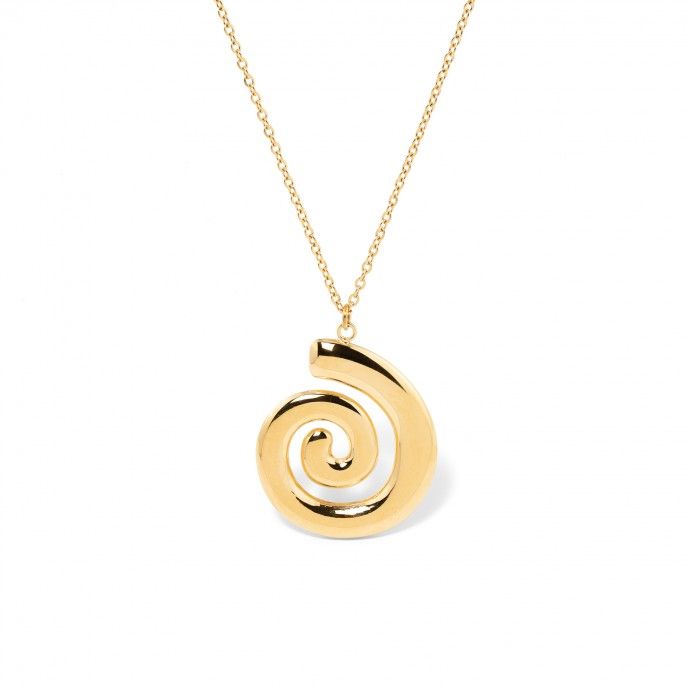 COLLAR CARACOL DE ACERO